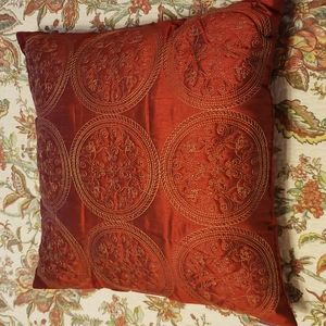 Two decorative pillows